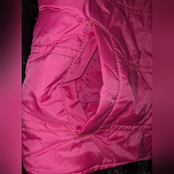 Gymboree Pink Girls Puffy Vest- (5/6) - Picture 5 of 7